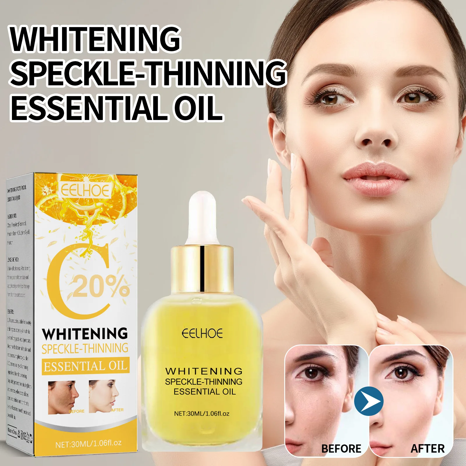 

Facial Dark Spot Remover Whitening Essence Skin Lightening Body Melanin Chloasma Melasma Sunspots Removal Beauty Bleaching Serum