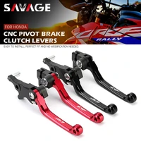 pivot brake clutch levers for honda crf250l crf300lrally 2021 2022 crf 250 300 l motorcycle accessories dirt pit bike handles