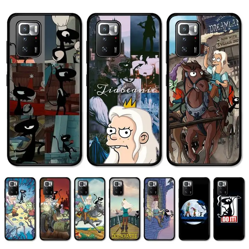 

Anime-D-Disenchantments Phone Case for Redmi Note 8 7 9 4 6 pro max T X 5A 3 10 lite pro