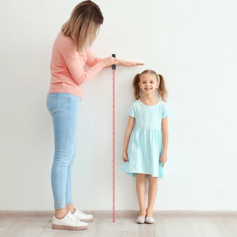 Лазерный дальномер 390 футов/120 м с ЖК-дисплеем и подсветкой лазерный измеритель