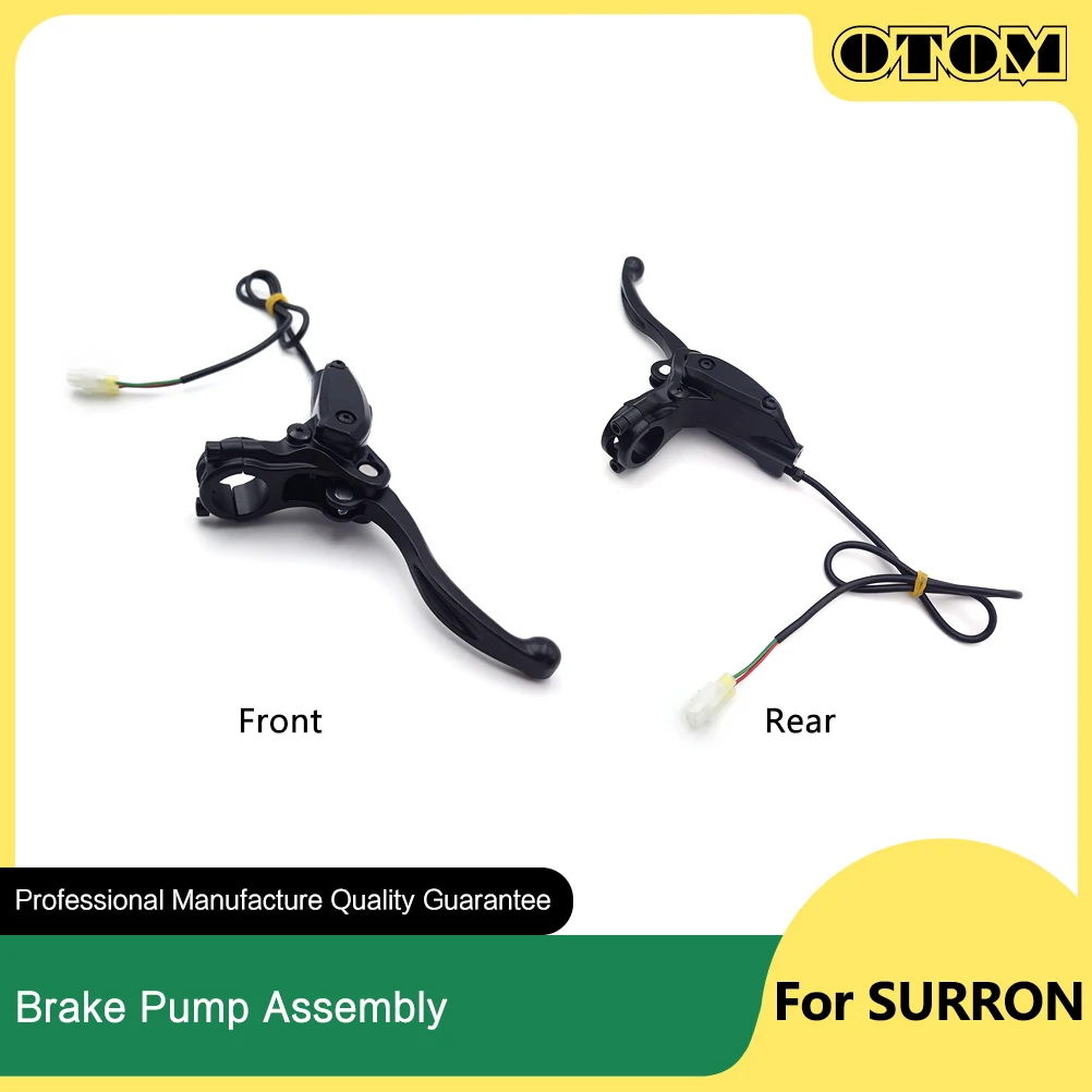 

OTOM Новый мотоциклетный тормозной суппорт главный цилиндр передний задний тормозной насос колодка кабель для SURRON светильник-bee X S электрический внедорожник