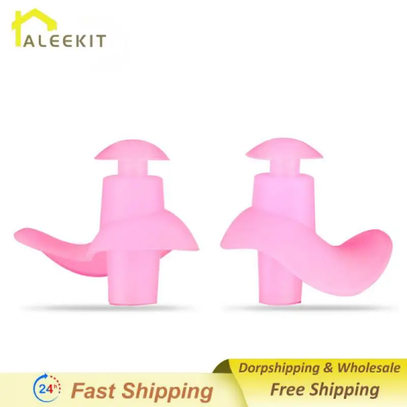 

Silicone Ear Plugs Swimming Accessories Dust Proof Diving Accessories For Travel Swimming Waterproof Earplugs Sports