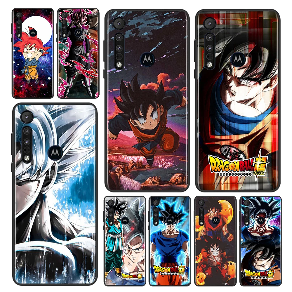 

Anime Dragon Ball Goku Cool Case For Motorola G9 G8 E20 E7 E6 One Marco Hyper Fusion Power Lite Edge Plus Black Phone Cover