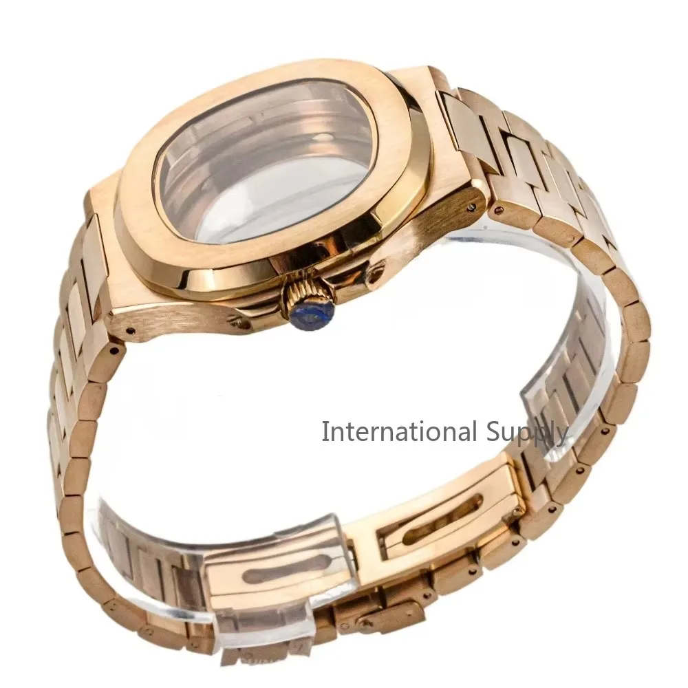 NH35 42 мм стальной корпус сапфировое стекло подходит для NH34 NH36 NH70 аксессуары часов