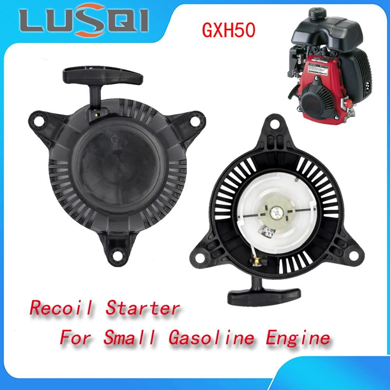 LUSQI Recoil Starter Gasoline Water Pump Grass Trimmer Engine Parts Fit Honda GXH50U GXH50 GX50 GXV50 WX15