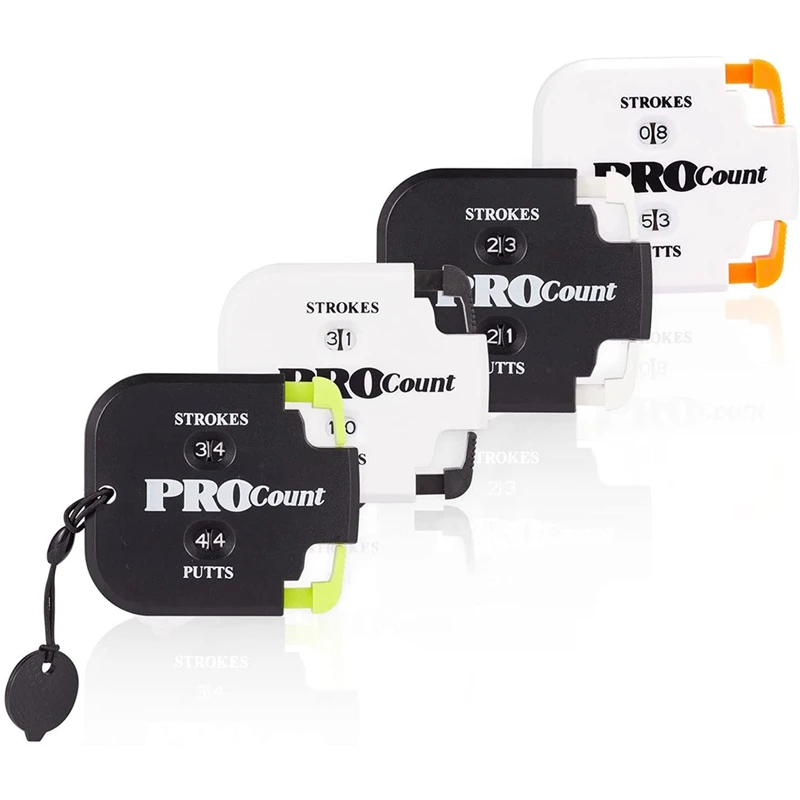 

Golf Stroke Counter Portable Golf Counter Golf Score Counter Strokes & Putts Golf Score Shot Stroke Counter Clicker