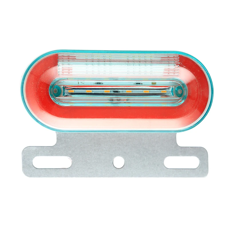 

Трехцветный боковой светильник, овальная направляющая лампа для грузовика, Предупреждение ждающий индикатор поворота, Внешние детали, 1 шт....