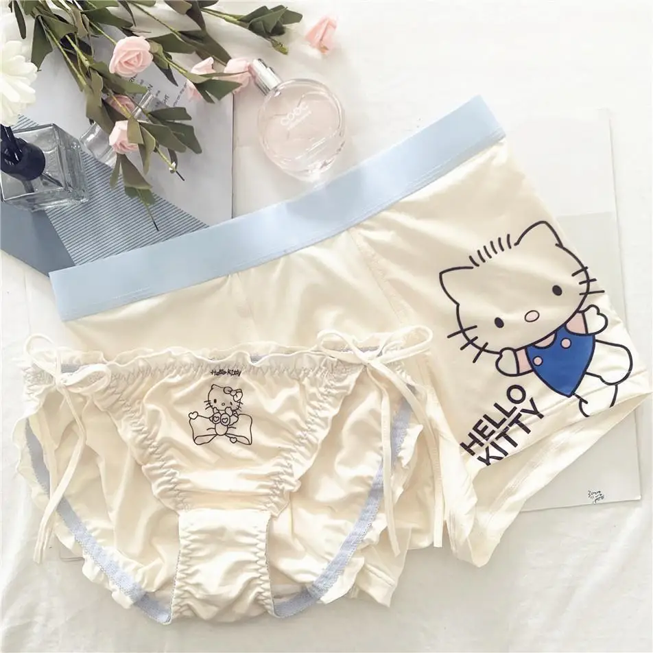 

2 шт., Женские аниме-трусики «Hello Kittys»
