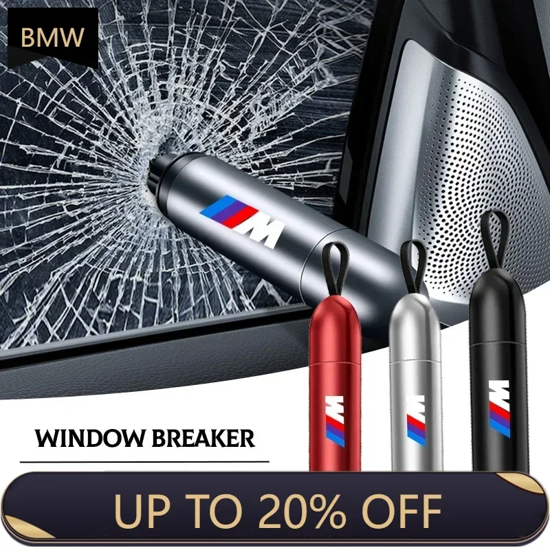 Для BMW Автомобильный молоток безопасности Аварийный оконный выключатель Станок