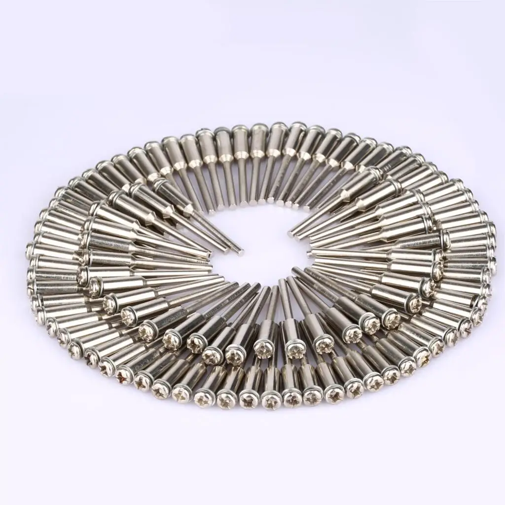 

50Pcs 2.35mm Shank Diamond Cutting Disc Mandrels Polishing Cutting Cut-off Wheel Holder For Rotary Tool Dremel Accessories