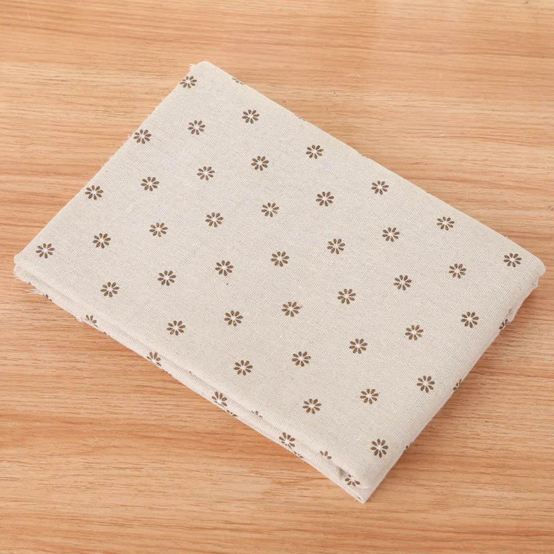 

1PC New Home Decoration Printed Tablecloth Cover Patchwork Sewing Linen Fabric Fashion High Quality DIY