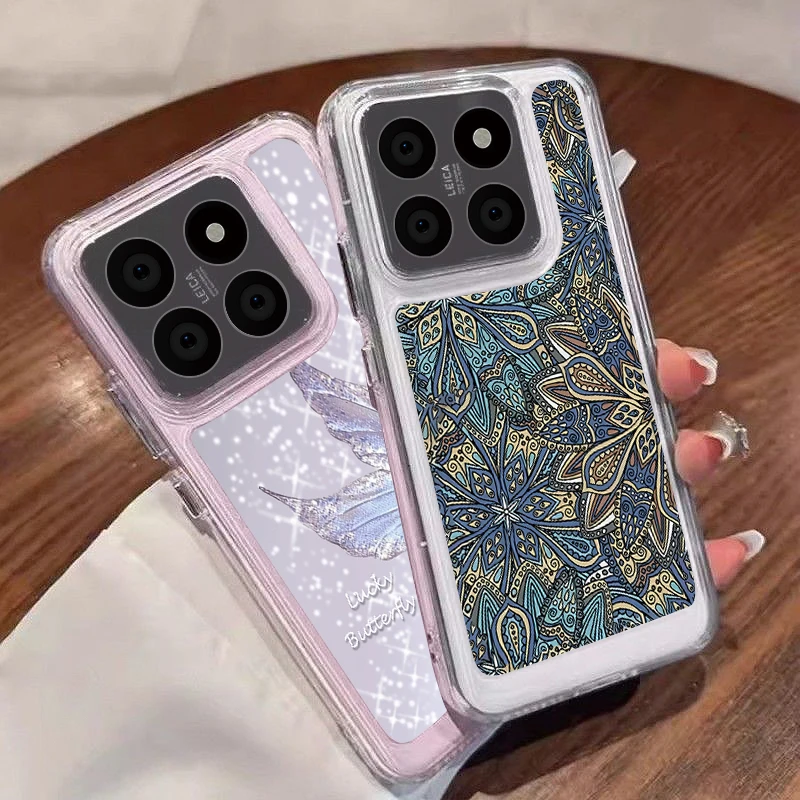 Фото Чехол-бабочка для Xiaomi Redmi Note 13 10 11 12 Pro Plus 4G 5G 11S 13C K70E 11T 13T 11 Lite Poco F6 X5 X6 M6 Pro, силиконовый чехол №2