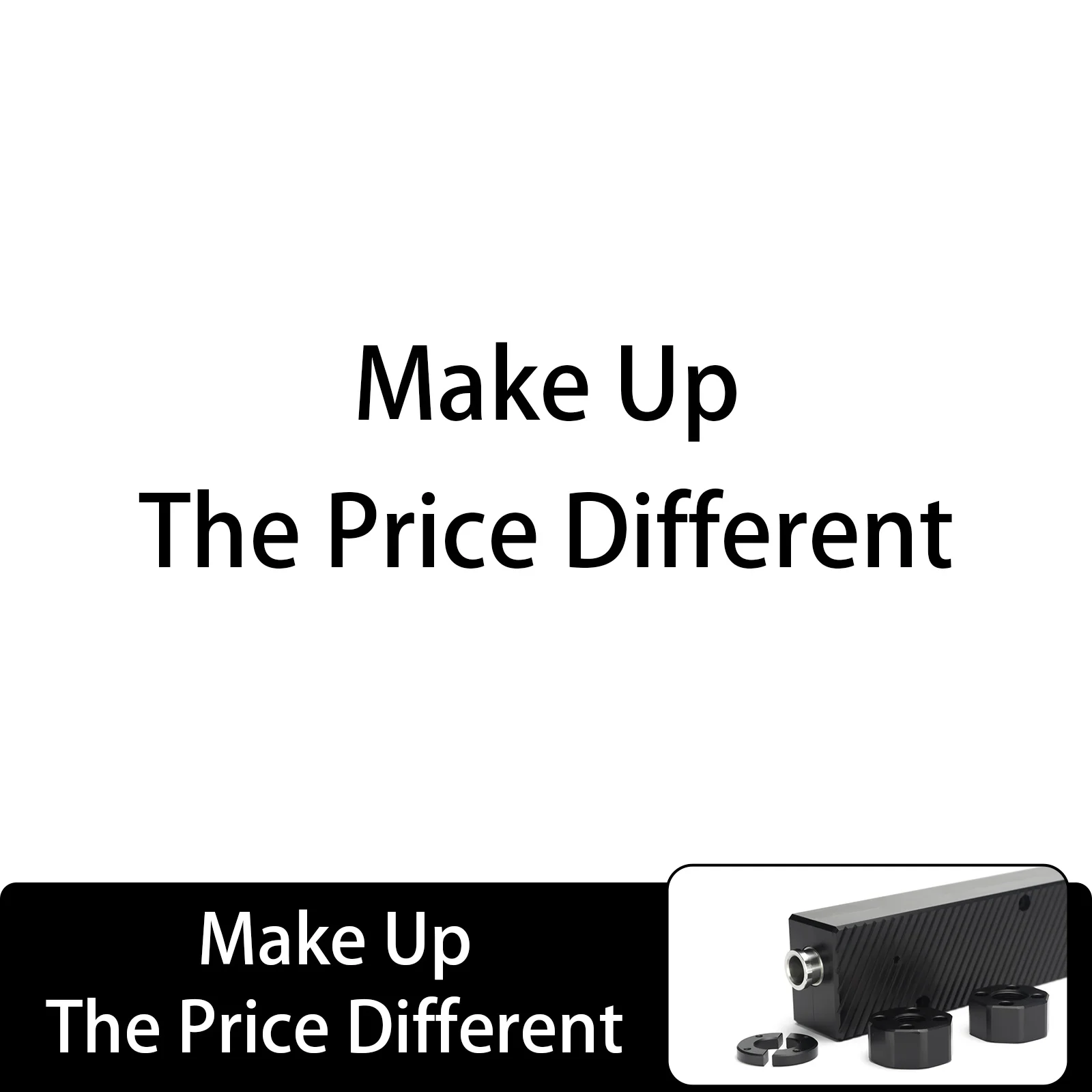 

Listing for shipping fee or product price difference