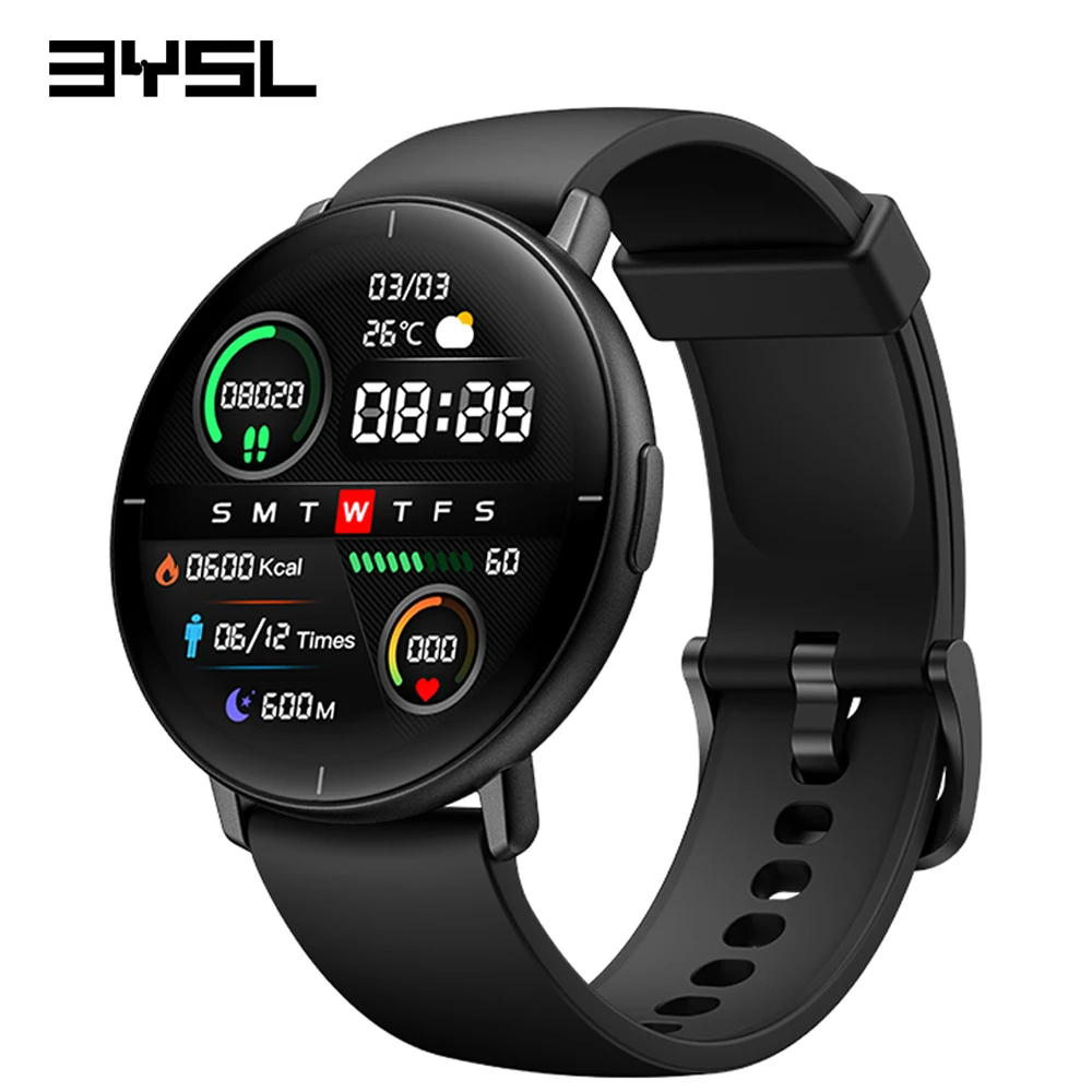 

BYSL Lite Sport Smartwatch Bluetooth IP68 Waterproof AMOLED HD Screen Men Women Watch Electronic 9.8mm Ultra Thin Smart Watch