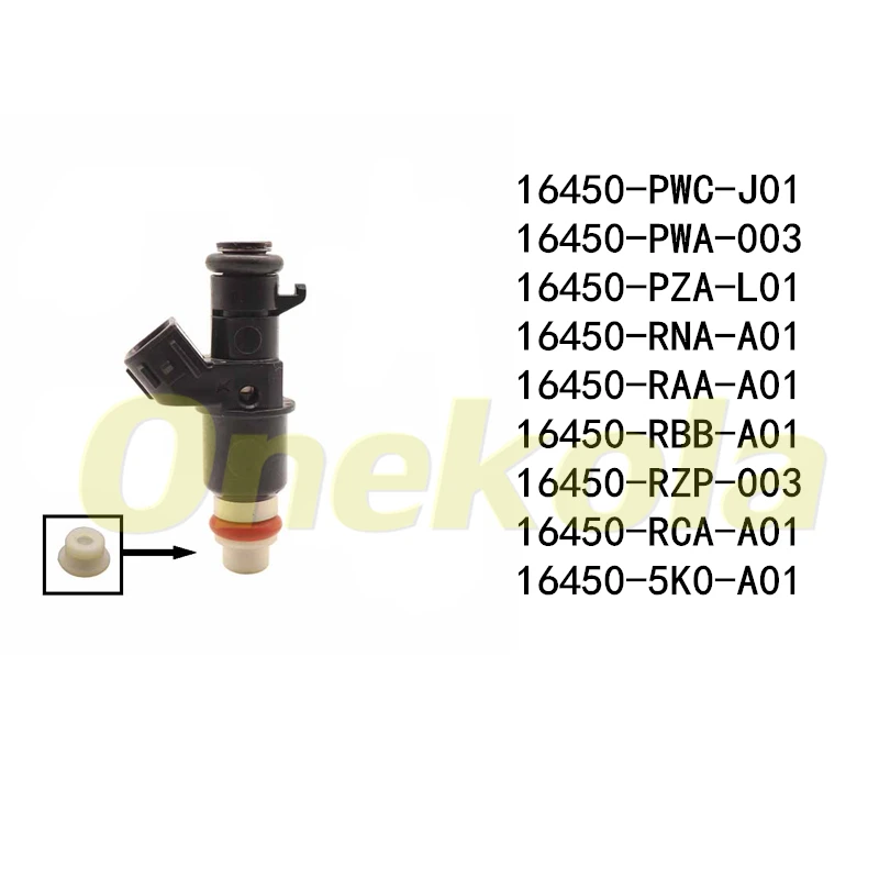 500 шт. задняя крышка для Honda Civic Accord ремонтные наборы деталей топливной форсунки