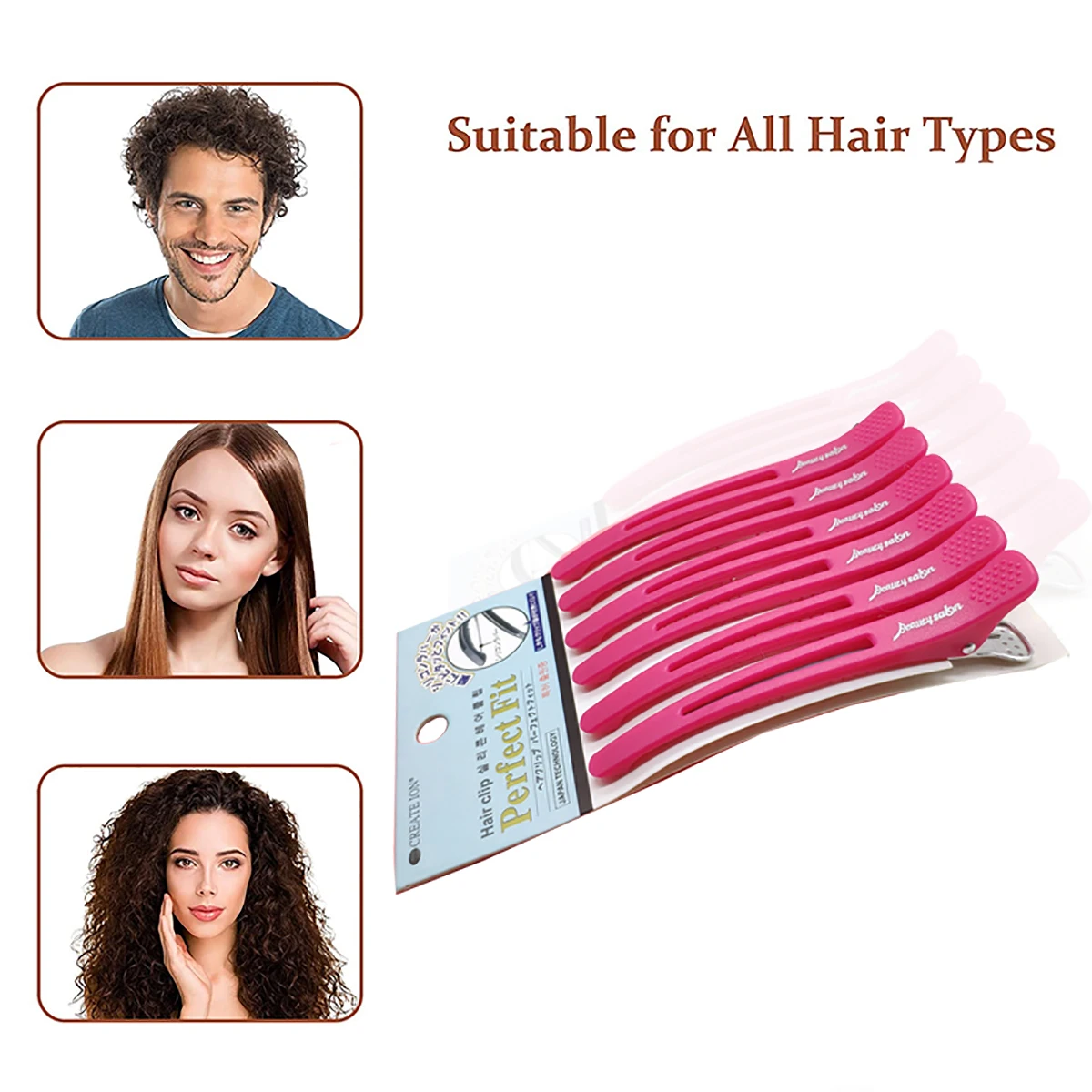 7 шт./набор антистатические Многослойные гребни для волос из нержавеющей стали