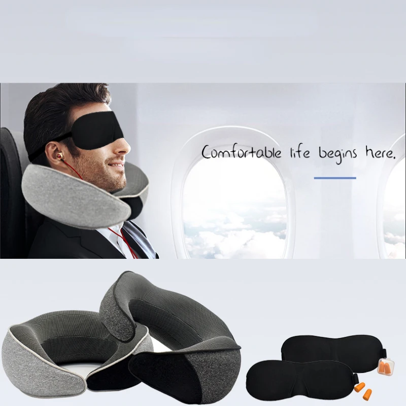 

Travel Car Neck Memory Foam Pillow Travel Car Neck Memory Foam Pillow U-shaped Portable Auto Headrest Pillows Support Pillows