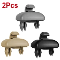 2pcs gray black car sun visor clip hook holder interior accessories fit for audi a3 s3 a4 s4 a5 s5 q3 q5 8u0857562a 8e0857562a