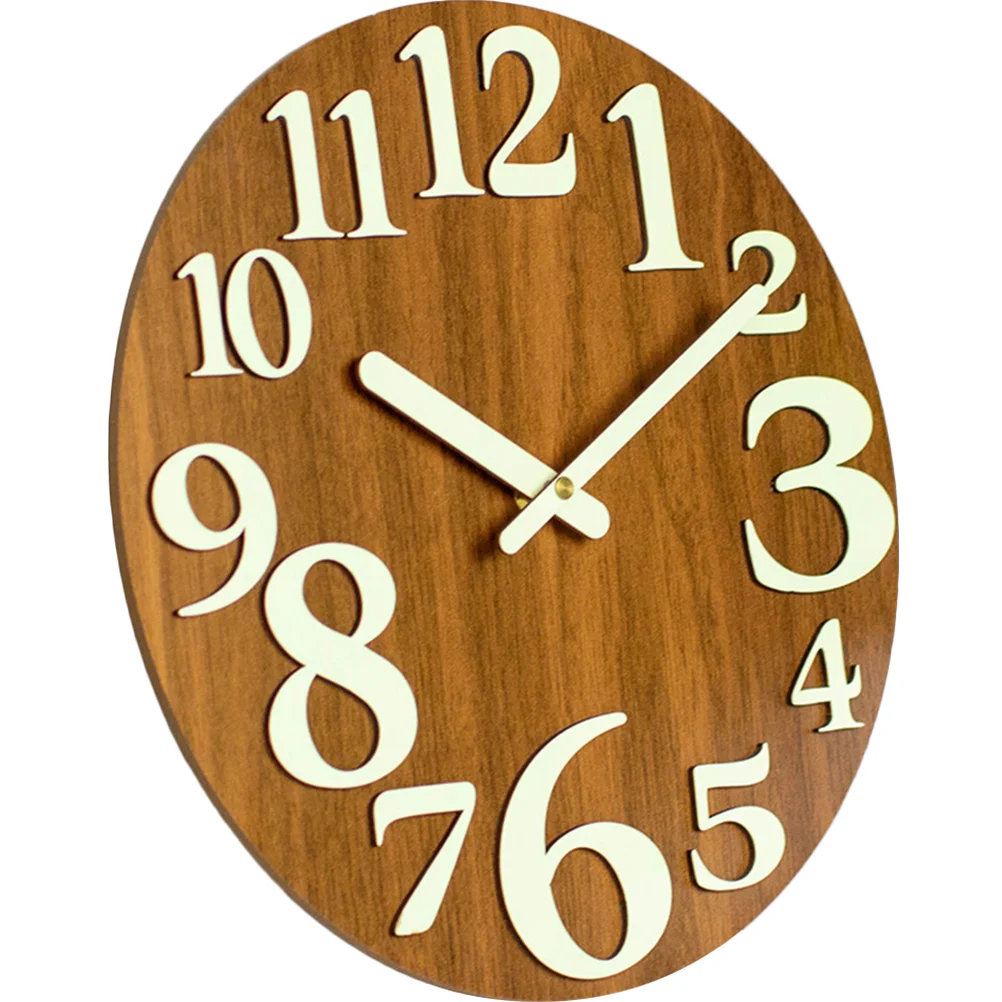 Купи Precise Simple Style Creative Simple Style Wall Clock Mute Clock Luminous Mute Bedroom Clock for Home Decor за 770 рублей в магазине AliExpress