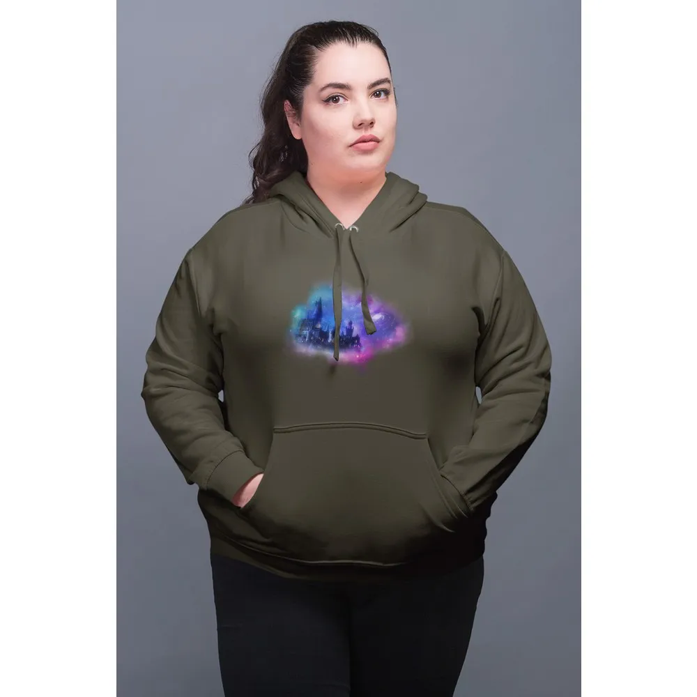 

Свитшот женский с капюшоном и надписью «Dorlie Wear Dreams»