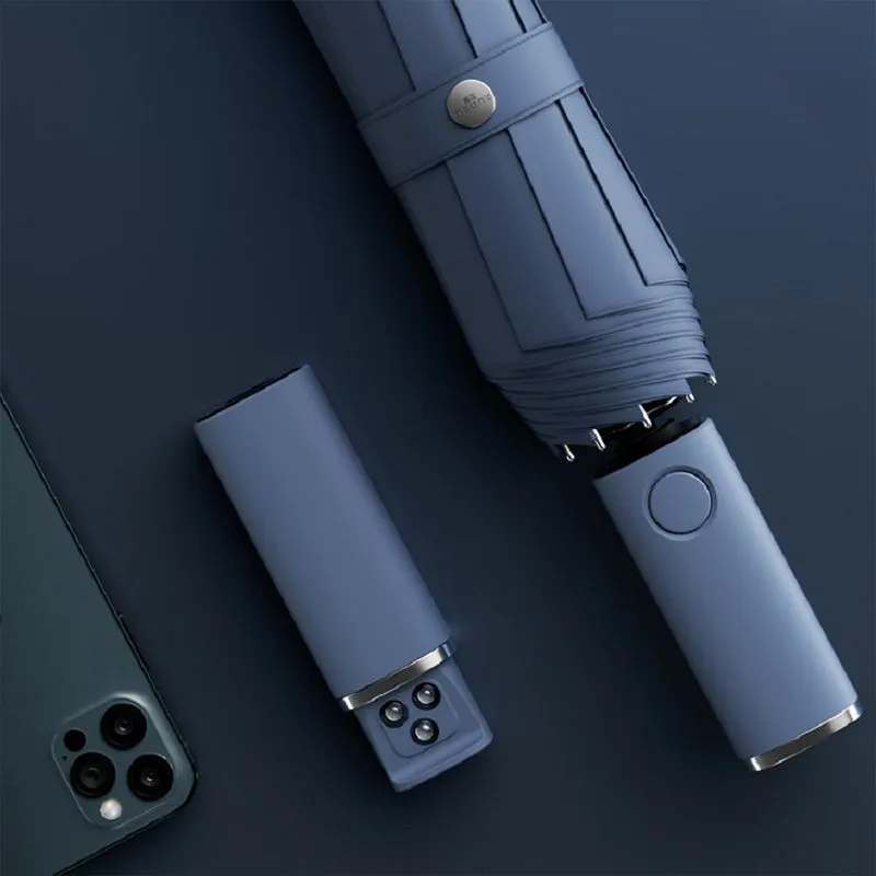 

1 шт., ветрозащитный складной зонт со светодиодной подсветкой