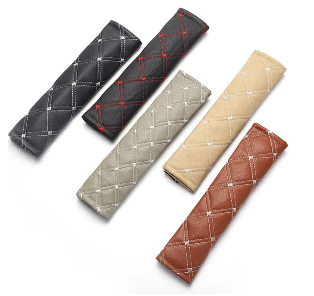 1 шт. универсальный чехол для автомобильного ремня безопасности из искусственной