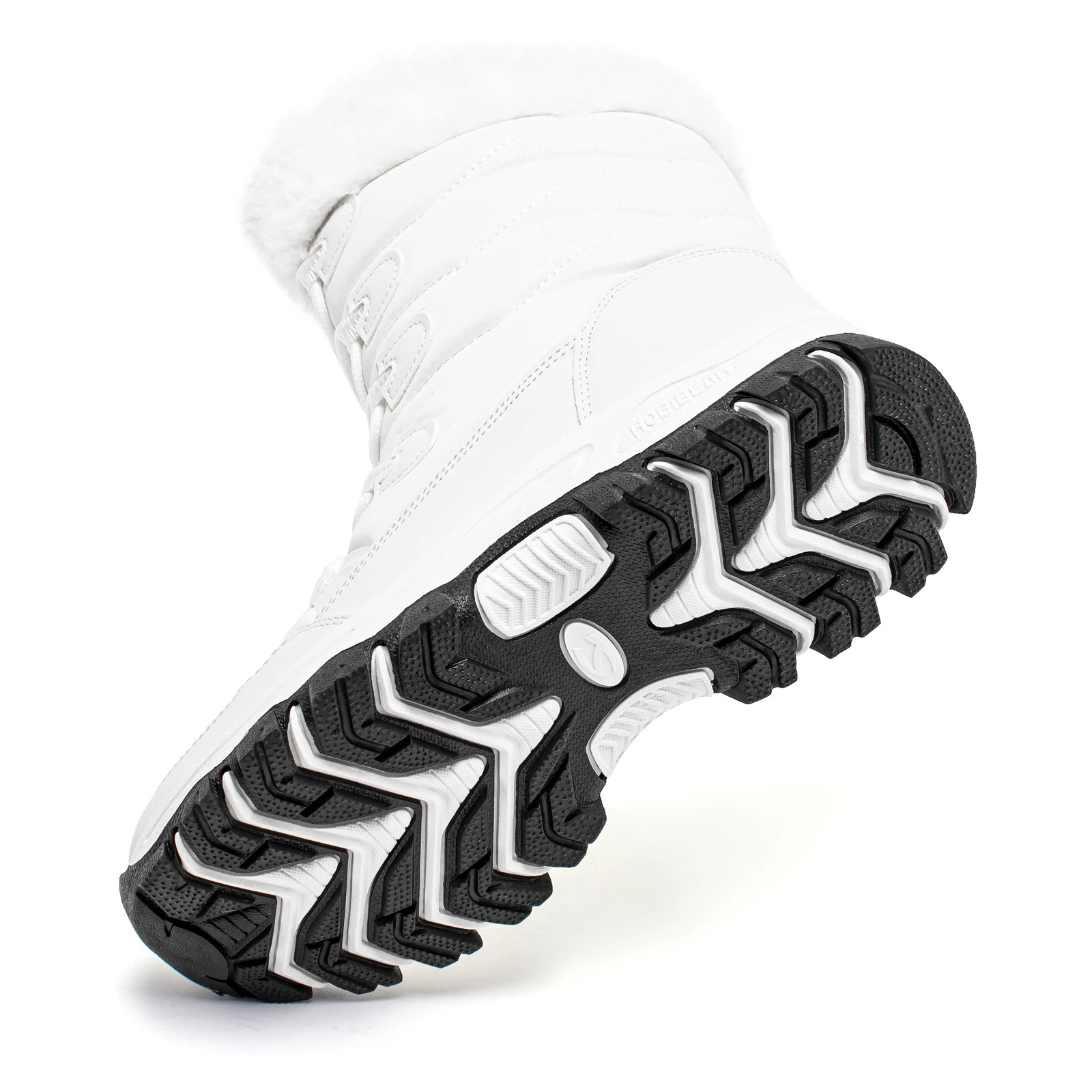 Hobibear/женские Зимние Ботинки Водонепроницаемые Нескользящие На Шнуровке