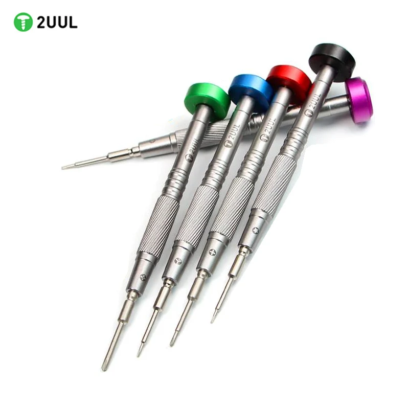 2UUL Precise Screwdriver Repair Bolt Driver For IPHONE Android Mobile Phone Clocks Watches LCD Screen Dismantling Tool