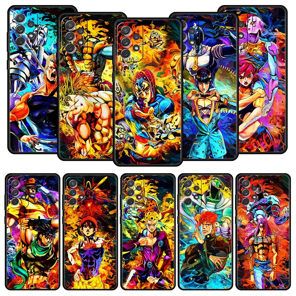 

Phone Case For Samsung A51 A71 A41 A31 A21S A11 A03S A12 A32 A52 A22 A13 A23 A33 A53 A73 5G JoJo Bizarre Adventure Hermit Purple