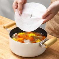 12pcs cooking soup drinking oil absorbing paper frying special soup oil filtering paper membrane food degreasing