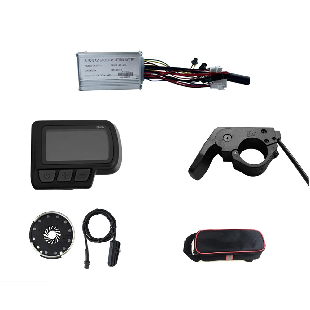 

15A Controller EN06 Meter Display Kit For 250W Motor No. 2 Communication JN Controllers Electric Bike Modification Accessories