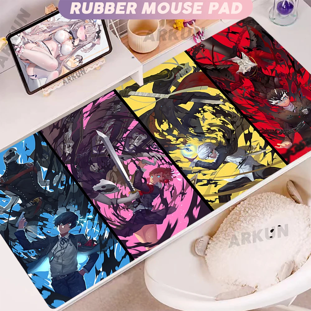 Популярный игровой Настольный коврик для мыши XXL 90X40 P-Persona 3 R ноутбук аксессуары