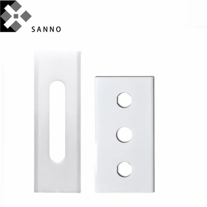 10 шт. циркониевый керамический лезвие с тремя отверстиями резак вставки пленка