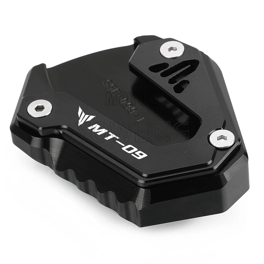 Фото Для мотоциклов YAMAHA TRACER 9 GT 9GT 900 Tracer900 MT09 MT-09 XSR900 GP 2026: Увеличенная опорная площадка для боковой подножки 2013-2025 №3
