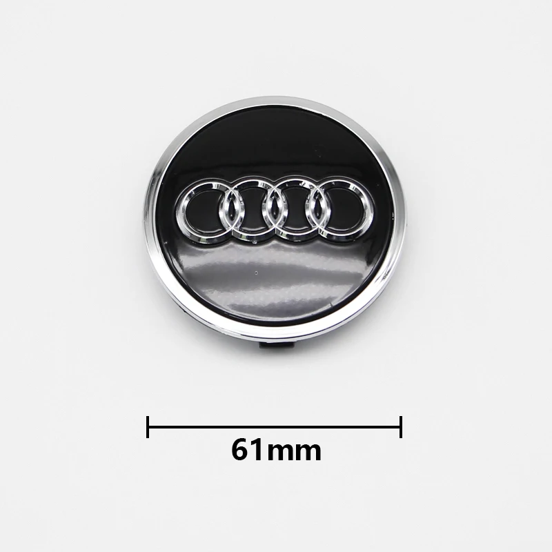 

Комплект из 4 колпачков для центра диска колеса 61 мм с логотипом Audi Sline A6 A4 A3 A7 A5 Q3 Q5L Q7 Q2 S4 S5 S6 S7, эмблема, заглушки для дисков, аксессуары