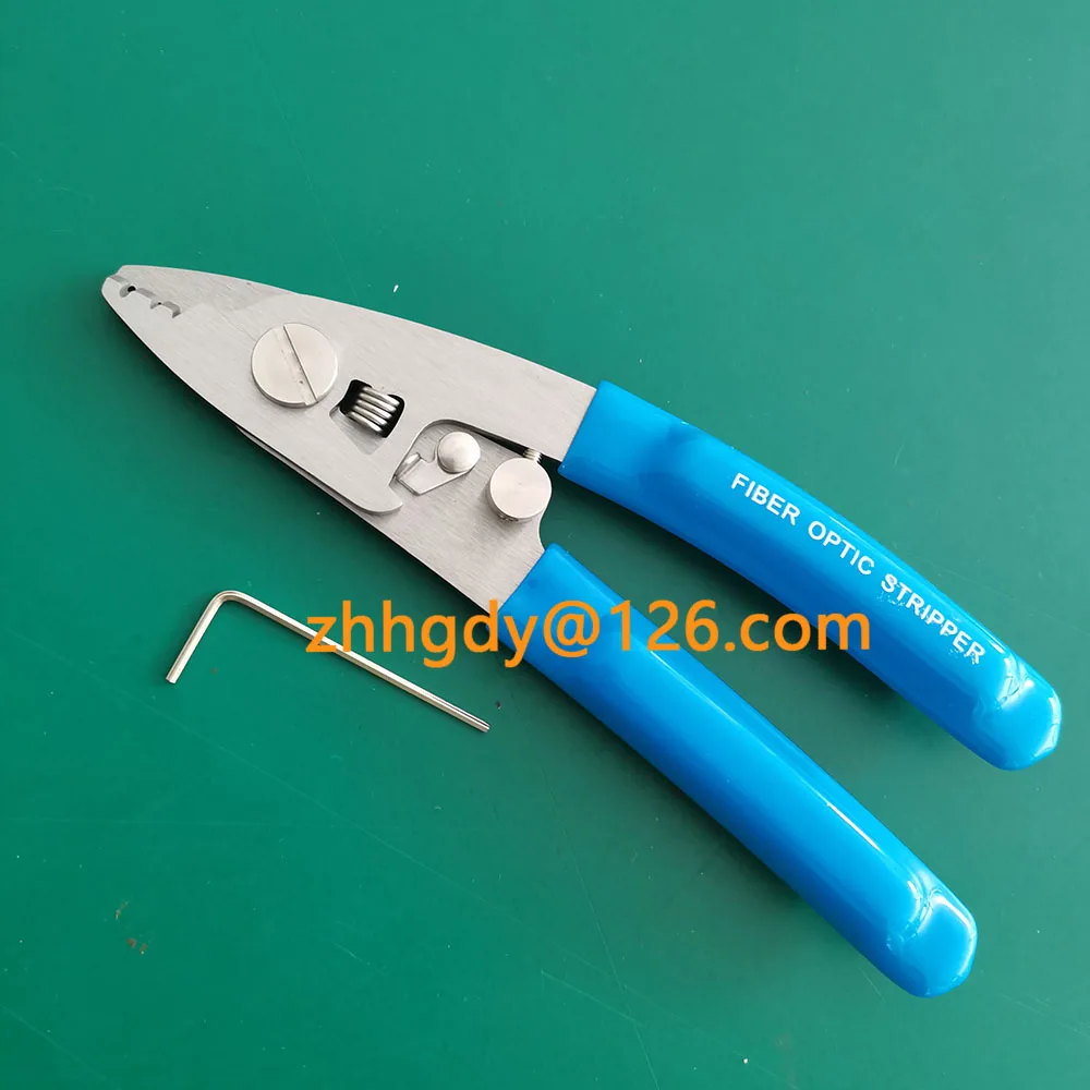 Stainless Steel Three-port Fiber Stripping Pliers FTTH Tool  Optic StrippingPlier Tool