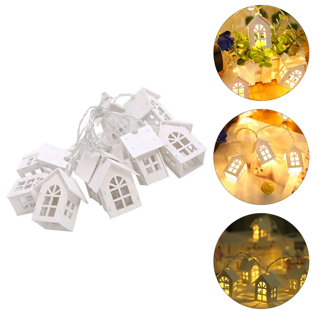 

1pc Xmas Twinkle Lights Santa Claus Ornament Wall Decor String Lights for Bedroom Garden String Fairy Lights