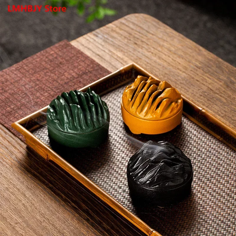 

Mini Incense Burner Home Decor Sandalwood Agarwood Home Indoor Aromatherapy Furnace Deodorant Ceramic Ornaments