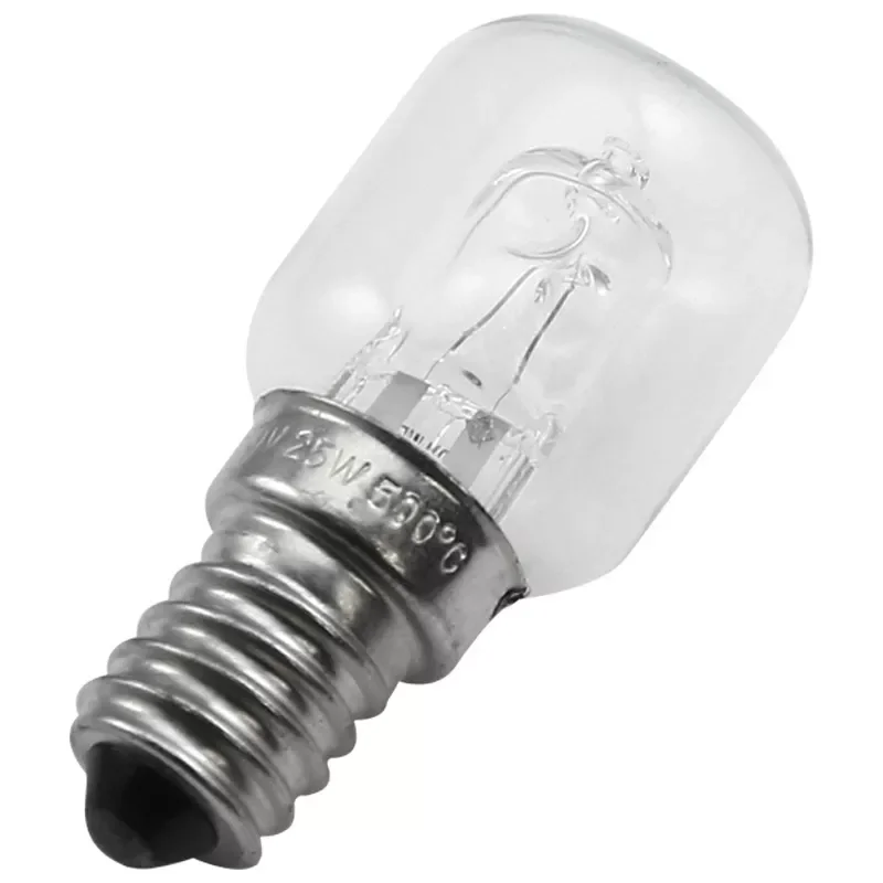 

E14 High Temperature Bulb 500 Degrees 25W Halogen Bubble Oven Bulb E14 250V 25W Quartz Bulb