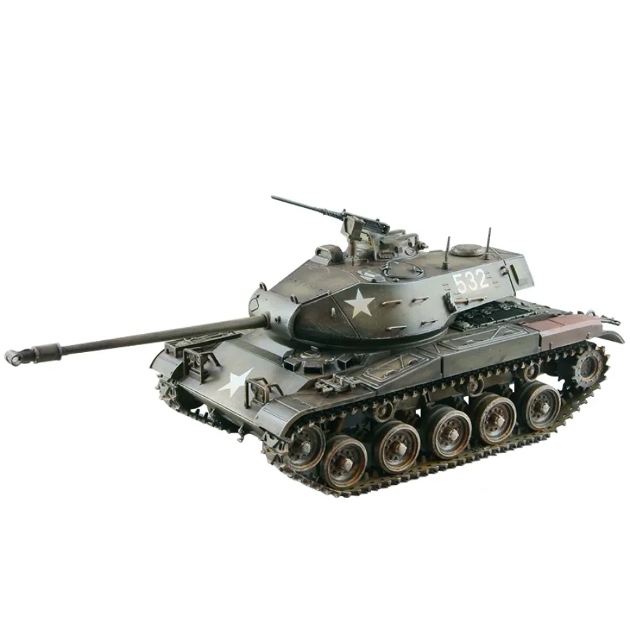 Фото Пластиковая модель игрушечного танка T, американский легкий танк M41, бульдог AMIYA 35055, масштабная модель 1/35, №5