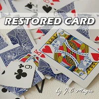 restored card by j c magic tricks magician close up street illusions gimmicks mentalism props broken card restored magia