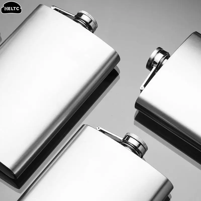 1 шт. плоская фляжка 4 5 6 7 8 унций портативная Мини из нержавеющей стали для ликера