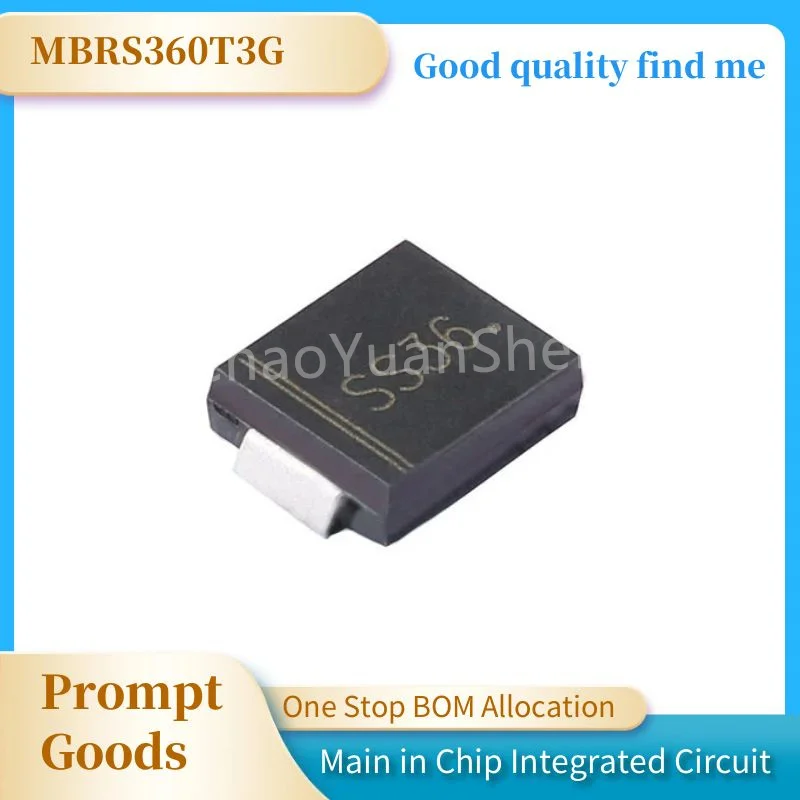 Nieuwe En Оригинал MBRS360T3G B36 Smc 60V/3A Smd диод Шоттки