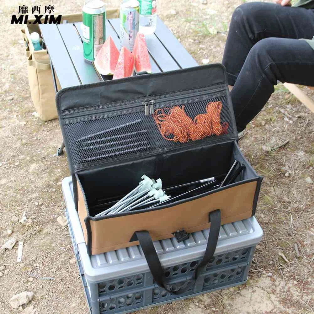 

Многофункциональный штатив с внутренними карманами, вместительный органайзер для посуды для пикника, износостойкие аксессуары с широким г...