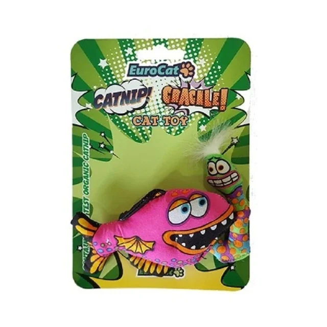 

EuroCat Cat Toy Unbaited Pink Fish 400047310