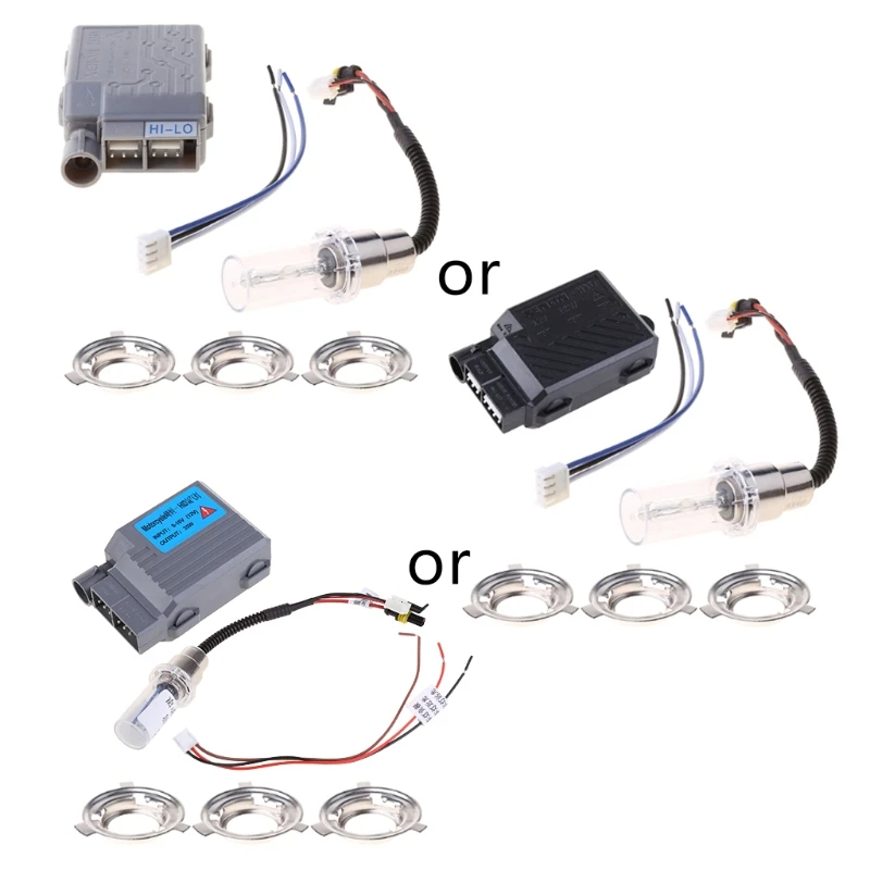 

1 Pc Motorbike Motorcycle Xenon Headlight for HID Kits Light Bulb H6 6000K D7WD