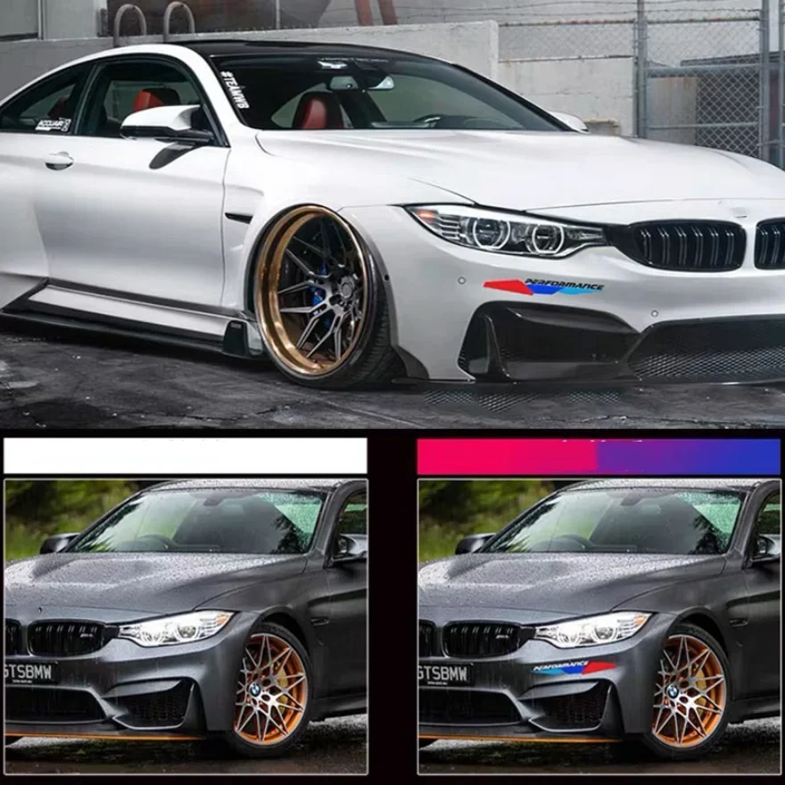 Автомобильные наклейки боковая юбка бампер крыло виниловые для Bmw X1 X3 F25 X5 F15 F20 F30