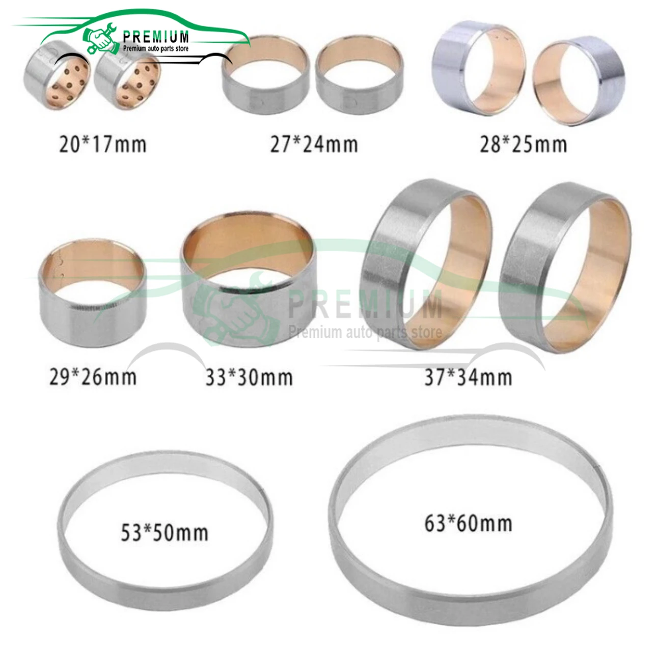 

12 шт. ZF6HP26 ZF6HP28 6HP28 6HP26 ремонтный комплект втулки автоматической коробки передач подходит для BMW