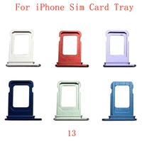 sim card tray slot holder adapter socket for iphone 13 dual single sim card tray repair parts