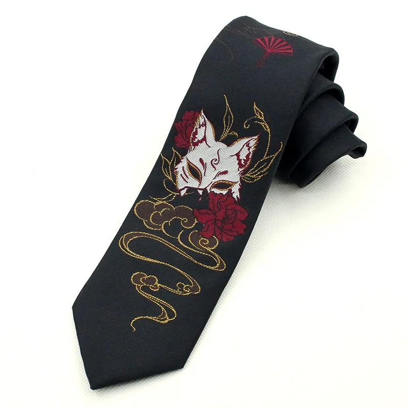 Галстуки из аниме лисы JK Харадзюку одежда для мужчин женщин студентов кавайный